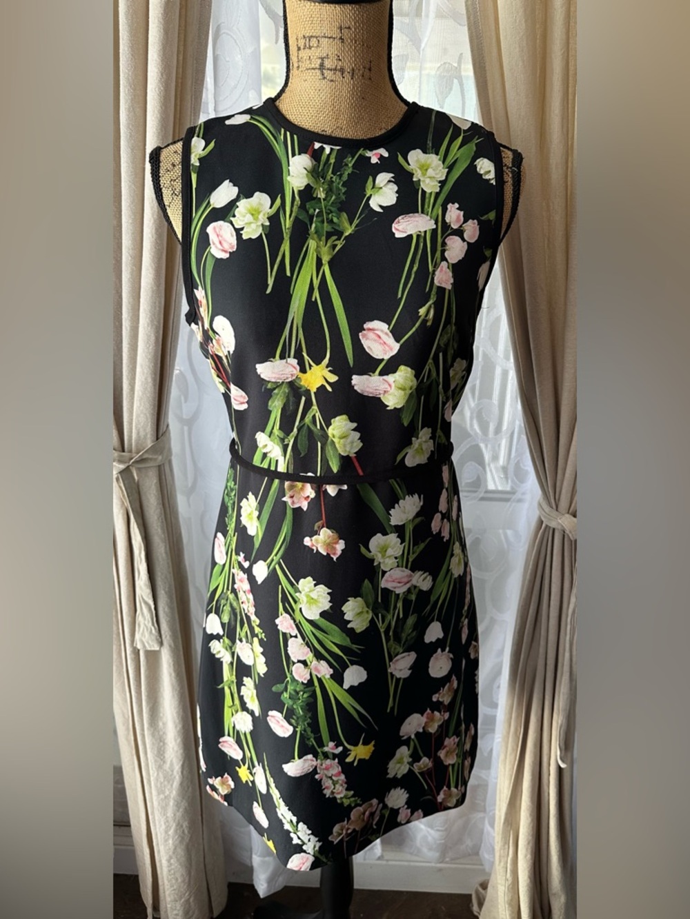 Victoria Beckham Target Floral Bloomcore Spring Mini Dress, Small - Picture 2 of 12